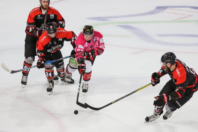 Photo hockey match Amiens  - Bordeaux le 10/10/2017