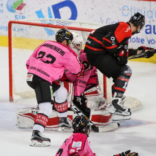 Photo hockey match Amiens  - Bordeaux le 10/10/2017