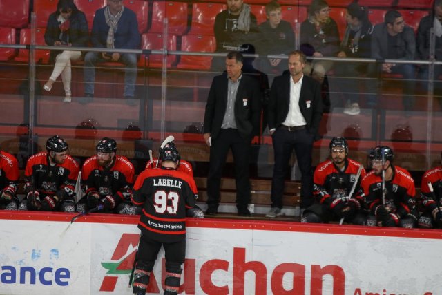 Photo hockey match Amiens  - Bordeaux le 10/10/2017