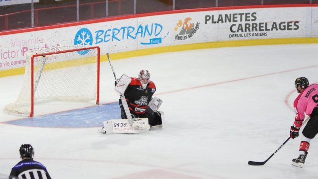 Photo hockey match Amiens  - Bordeaux le 10/10/2017