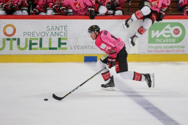 Photo hockey match Amiens  - Bordeaux le 10/10/2017