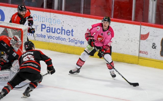 Photo hockey match Amiens  - Bordeaux le 10/10/2017