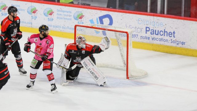 Photo hockey match Amiens  - Bordeaux le 10/10/2017