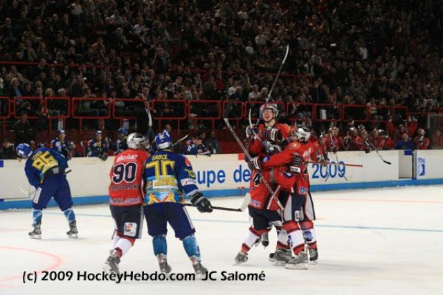 Photo hockey match Grenoble  - Dijon  le 22/02/2009