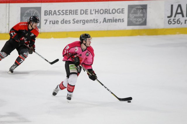 Photo hockey match Amiens  - Bordeaux le 10/10/2017