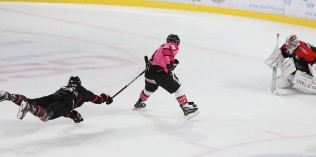 Photo hockey match Amiens  - Bordeaux le 10/10/2017