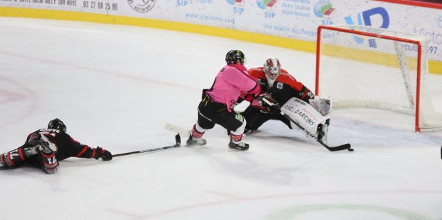 Photo hockey match Amiens  - Bordeaux le 10/10/2017