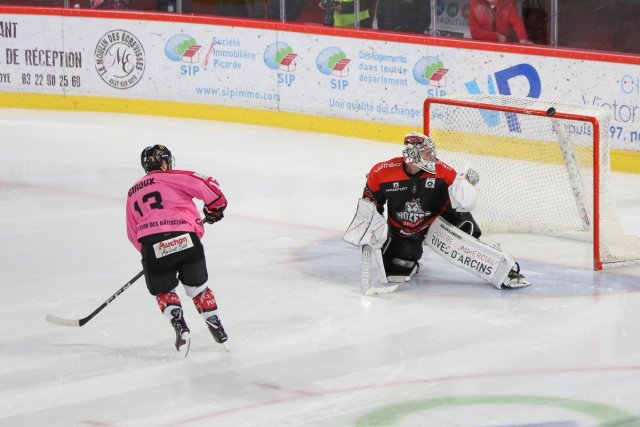 Photo hockey match Amiens  - Bordeaux le 10/10/2017