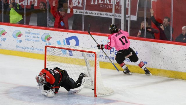 Photo hockey match Amiens  - Bordeaux le 10/10/2017