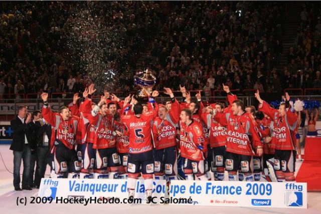 Photo hockey match Grenoble  - Dijon  le 22/02/2009