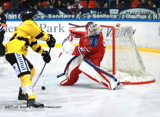 Photo hockey match Grenoble  - Rouen le 13/10/2017