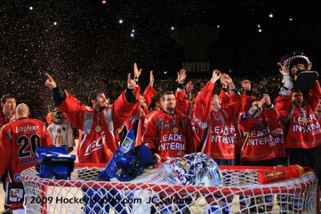 Photo hockey match Grenoble  - Dijon  le 22/02/2009