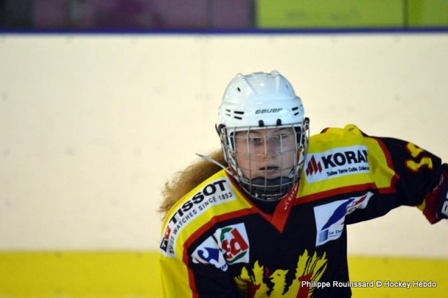 Photo hockey reportage Fem Elite : Besançon tête de liste