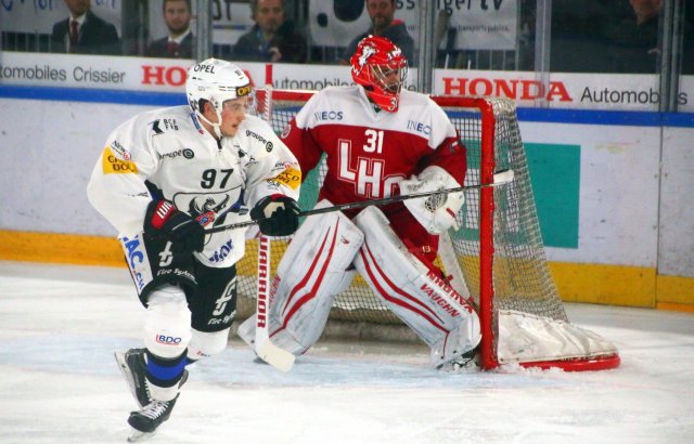 Photo hockey match Lausanne - Fribourg le 15/10/2017