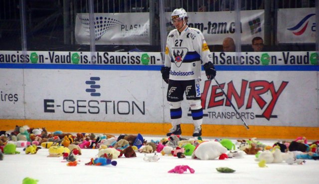 Photo hockey match Lausanne - Fribourg le 15/10/2017