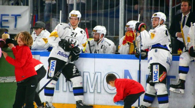 Photo hockey match Lausanne - Fribourg le 15/10/2017
