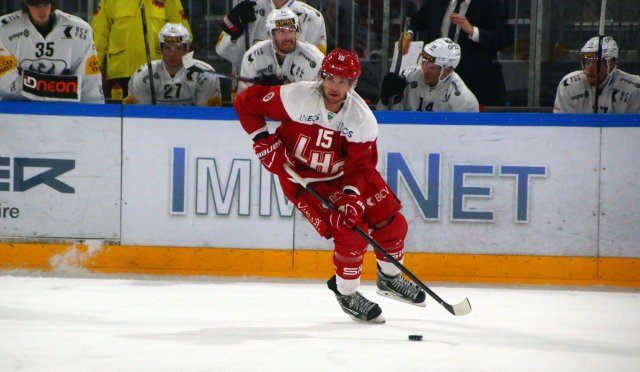 Photo hockey match Lausanne - Fribourg le 15/10/2017