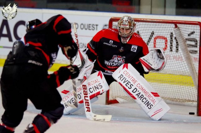Photo hockey match Bordeaux - Strasbourg  le 13/10/2017