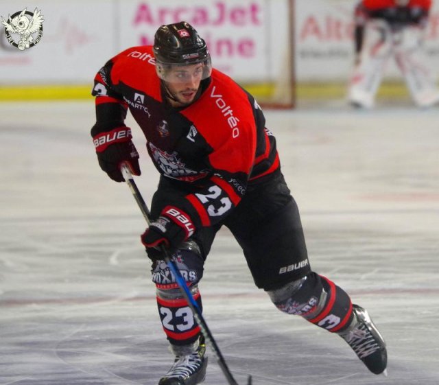 Photo hockey match Bordeaux - Strasbourg  le 13/10/2017