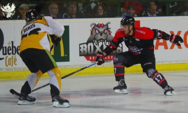 Photo hockey match Bordeaux - Strasbourg  le 13/10/2017