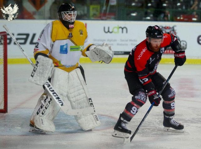 Photo hockey match Bordeaux - Strasbourg  le 13/10/2017