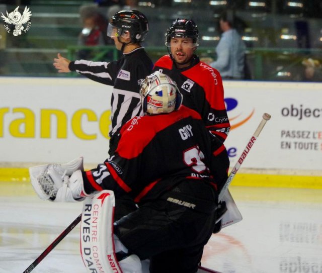 Photo hockey match Bordeaux - Strasbourg  le 13/10/2017