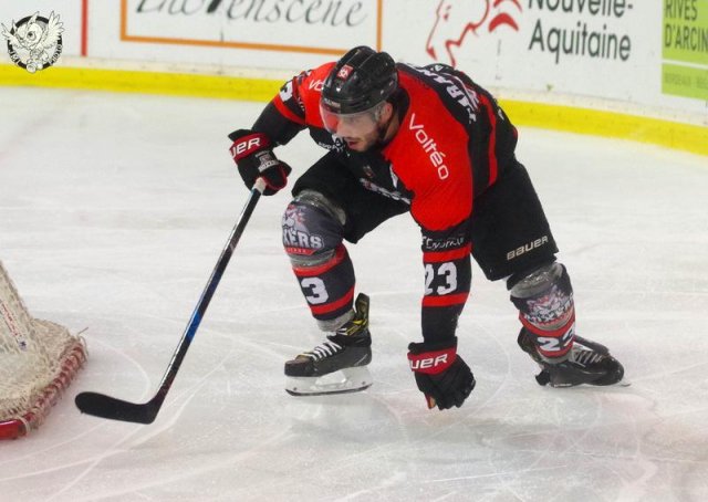 Photo hockey match Bordeaux - Strasbourg  le 13/10/2017