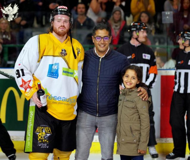 Photo hockey match Bordeaux - Strasbourg  le 13/10/2017