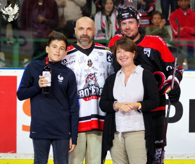 Photo hockey match Bordeaux - Strasbourg  le 13/10/2017