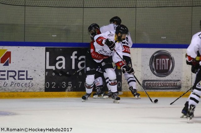 Photo hockey match Rouen - Nice le 15/10/2017