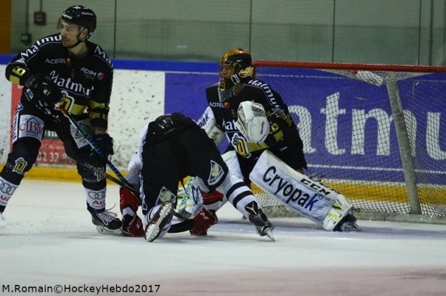 Photo hockey match Rouen - Nice le 15/10/2017