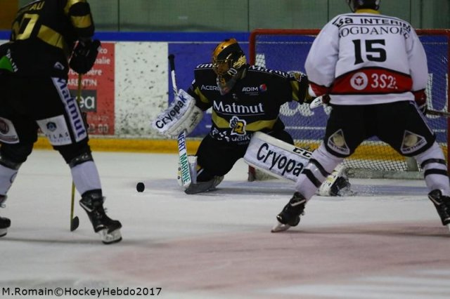 Photo hockey match Rouen - Nice le 15/10/2017
