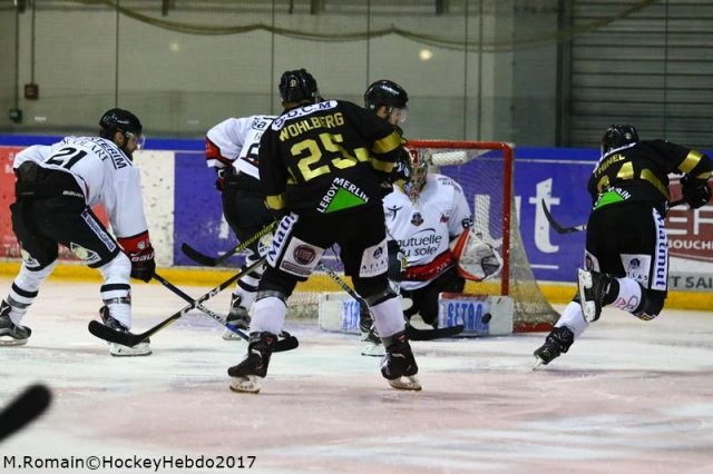 Photo hockey match Rouen - Nice le 15/10/2017