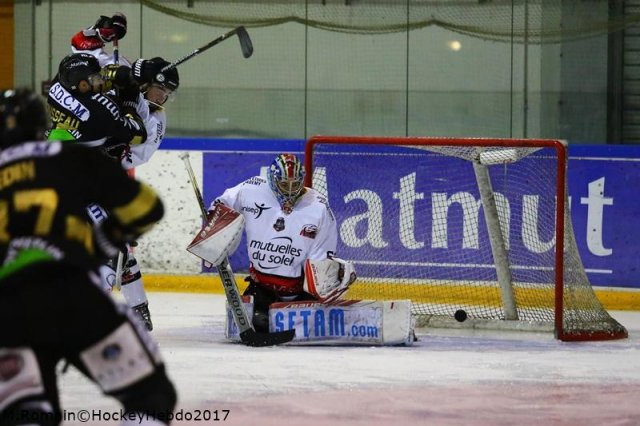 Photo hockey match Rouen - Nice le 15/10/2017