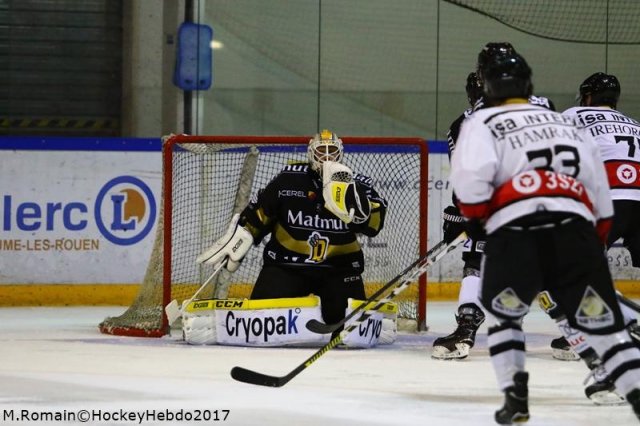 Photo hockey match Rouen - Nice le 15/10/2017