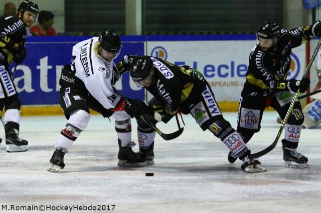 Photo hockey match Rouen - Nice le 15/10/2017