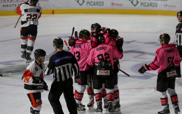 Photo hockey match Amiens  - Epinal  le 13/10/2017