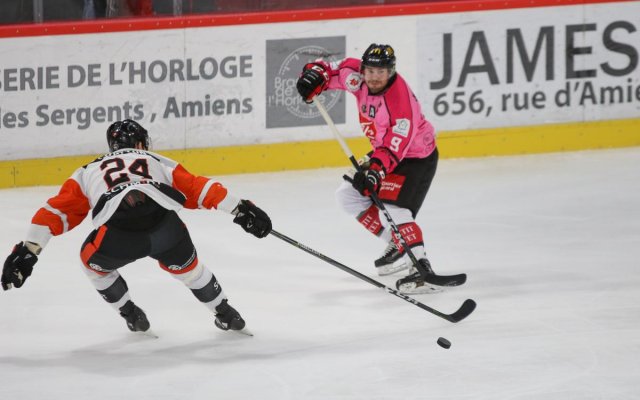 Photo hockey match Amiens  - Epinal  le 13/10/2017