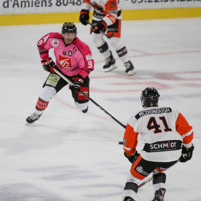 Photo hockey match Amiens  - Epinal  le 13/10/2017