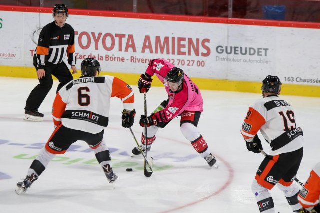 Photo hockey match Amiens  - Epinal  le 13/10/2017