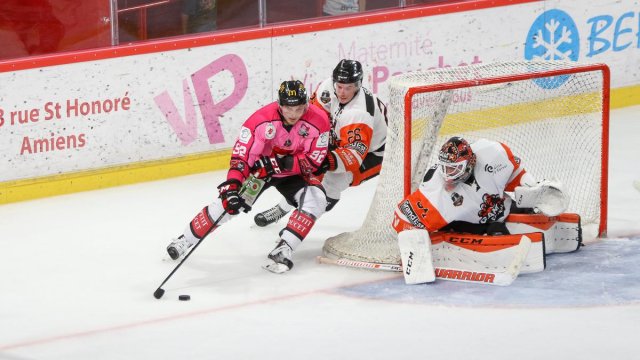 Photo hockey match Amiens  - Epinal  le 13/10/2017