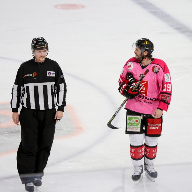 Photo hockey match Amiens  - Epinal  le 13/10/2017