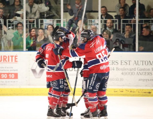 Photo hockey match Angers  - Chamonix  le 17/10/2017