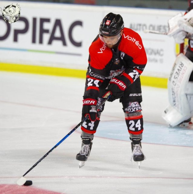 Photo hockey match Bordeaux - Rouen le 17/10/2017