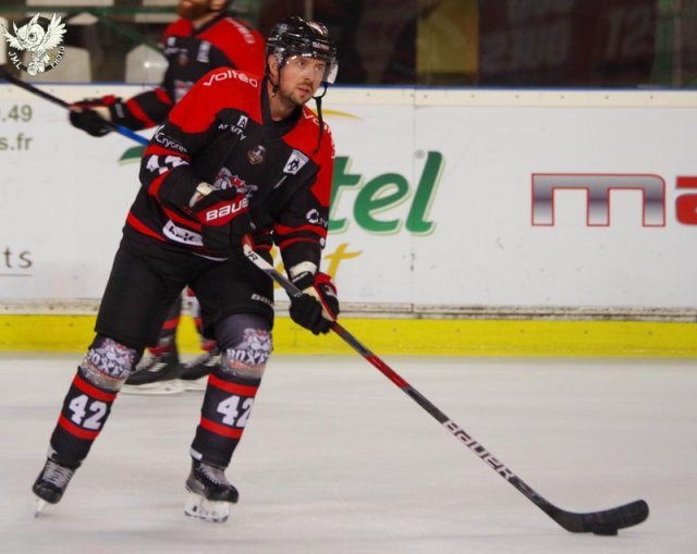 Photo hockey match Bordeaux - Rouen le 17/10/2017
