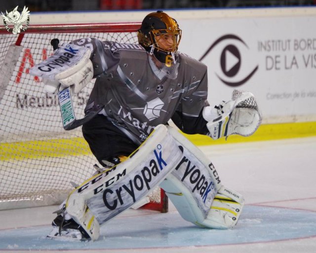 Photo hockey match Bordeaux - Rouen le 17/10/2017
