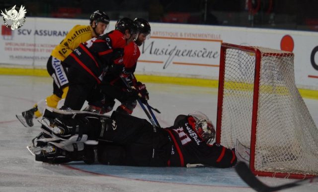 Photo hockey match Bordeaux - Rouen le 17/10/2017