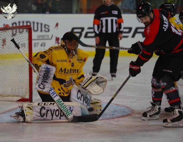 Photo hockey match Bordeaux - Rouen le 17/10/2017