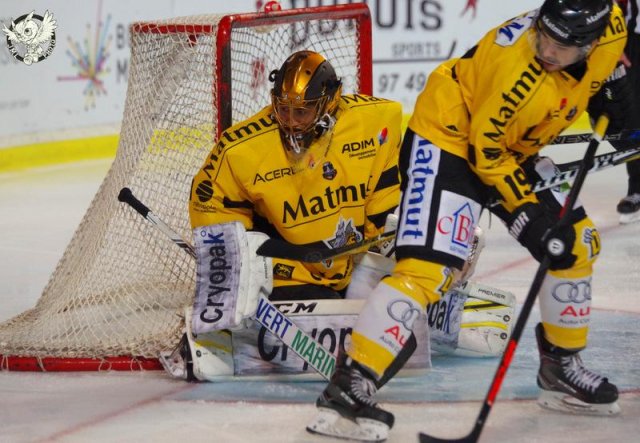 Photo hockey match Bordeaux - Rouen le 17/10/2017
