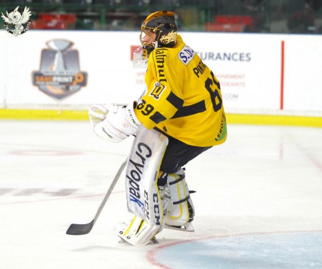 Photo hockey match Bordeaux - Rouen le 17/10/2017
